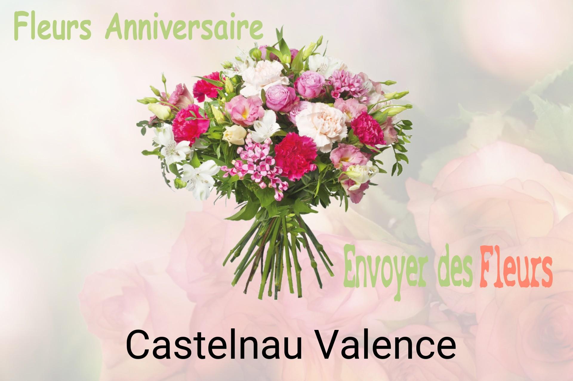 Bouquet de fleurs d’anniversaire livré à Castelnau-Valence