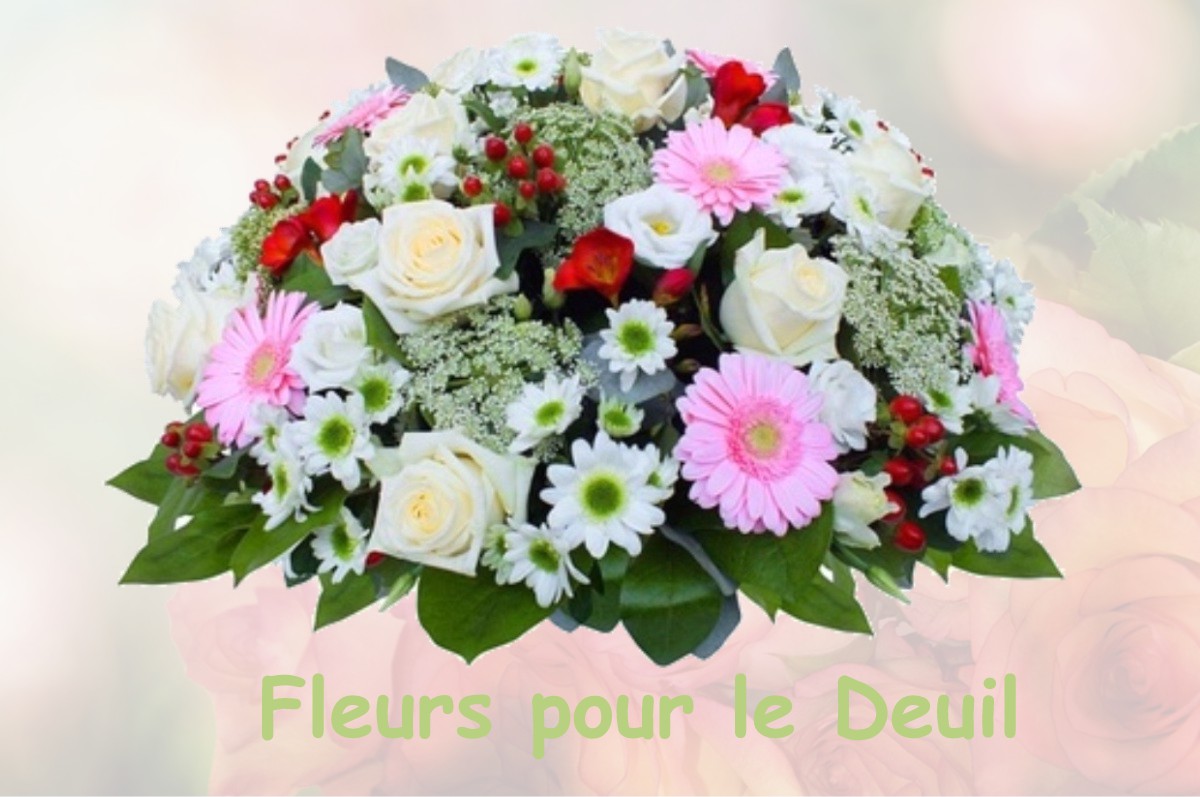 fleurs deuil CASTELNAU-VALENCE